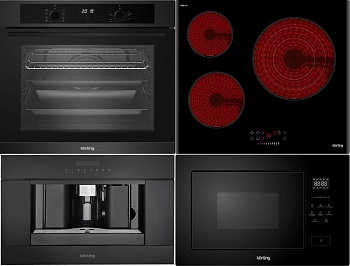 Фото товара: KORTING HK 6351 B3 + OKB 691 CSXN + KMI 827 GN + KCM 9200 BG