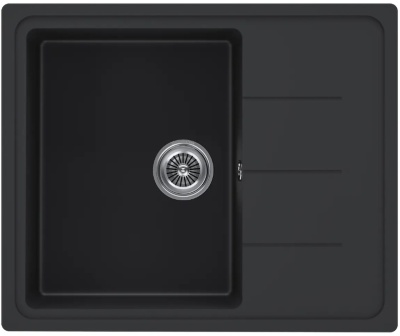 Детальное фото товара: KUCHENSTERN FLUG 45, мойка, гранит, черный