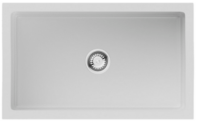 Omoikiri Mikura 76-WH Glossy, мойка, керамика, белый глянцевый