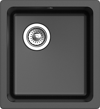 Фото товара: Rivelato BERKANA BK-35 nero, мойка, гранит, черный