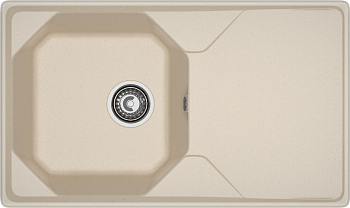 Фото товара: GranFest UNIQUE GF-U-840L, мойка, мрамор, кашемир