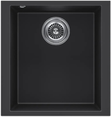 KUCHENSTERN SUB 45, мойка, гранит, черный
