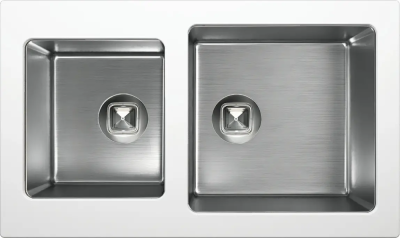 Фото товара: Tolero Twist TTS-840, мойка, гранит/нержавеющая сталь, туман