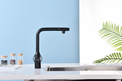 Paulmark URBAN, смеситель, антрацит Детальное фото товара: Paulmark URBAN, смеситель, антрацит