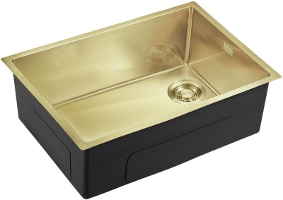 Emar EMB-660(UN) PVD Matt Golden, мойка, нержавеющая сталь, матовое золото