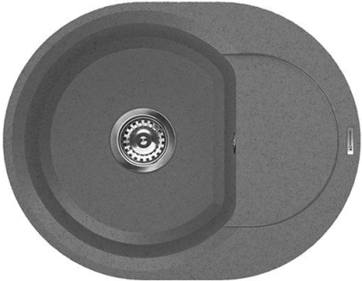 Omoikiri Sakaime 60E-PL, мойка, гранит, платина Omoikiri Sakaime 60E-PL, мойка, гранит, платина