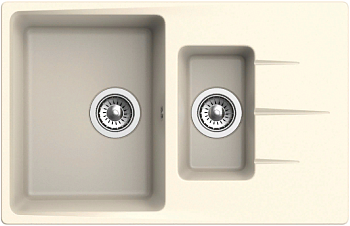 Фото товара: Ewigstein Gerd G- 60KF, мойка, гранит, крем