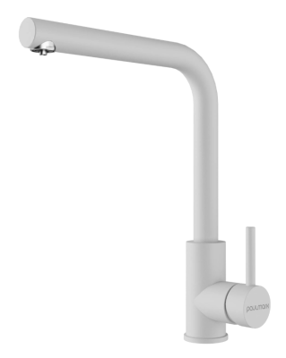 Paulmark TWIN, смеситель, белый матовый