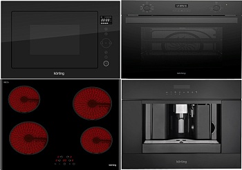 Фото товара: KORTING HK 60003 B + OKB 591 CSGN + KMI 825 TGN + KCM 9200 BG