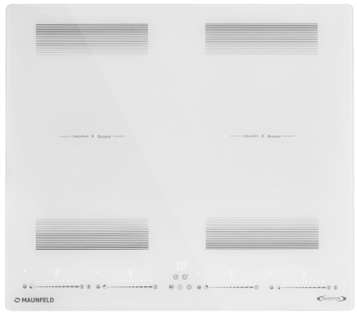 Детальное фото товара: Maunfeld CVI594SF2WHD Inverter индукционная поверхность