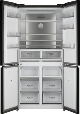 Детальное фото товара: Weissgauff WCD 510 Built-in Inverter NoFrost Dark Inox