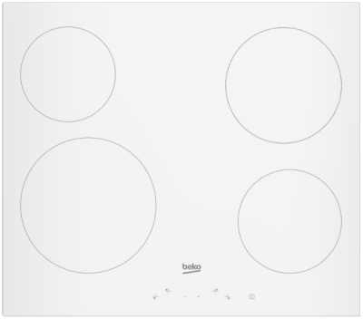Детальное фото товара: Beko HIC64400W стеклокерамическая поверхность