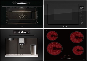 Фото товара: KORTING HK 63500 B + OKB 6820 EN + KMI 825 TGN + KCM 9830 BCG