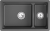 Детальное фото товара: GRANULA 7304iU мойка, гранит, черный
