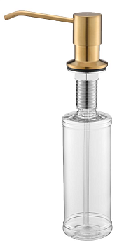 Фото товара: Paulmark REIN, дозатор для моющего средства, брашированное золото
