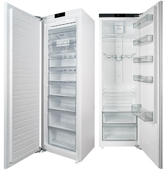 Фото товара: DeLonghi холодильник DLI 17SE MARCO + морозильник DFI 17NFE PAOLO