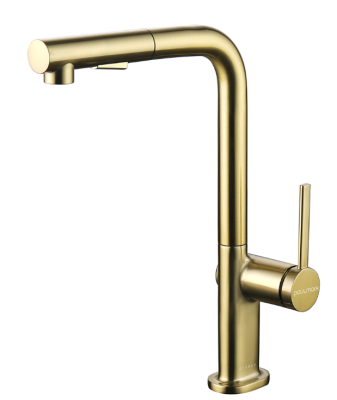 Детальное фото товара: Paulmark NEO, смеситель, брашированное золото