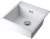 Детальное фото товара: Omoikiri Kitagawa 51-WH, мойка, керамика, белый