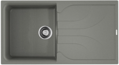 Детальное фото товара: Omoikiri Yasugata 100-GR, мойка, гранит, leningrad grey