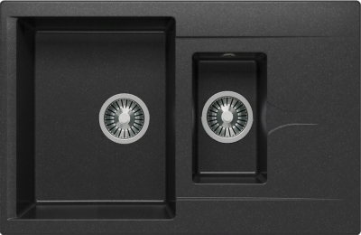 Polygran BRIG-770, мойка, мрамор, черный 16 Polygran BRIG-770, мойка, мрамор, черный 16