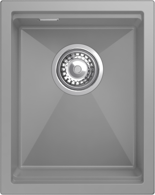 Rivelato LINO LN-354 grigio metallizz, мойка, гранит, серый металлик