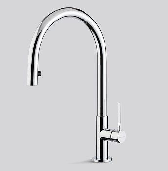 Фото товара: Falmec TREVI ROUND CHROME, смеситель, хром