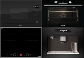 Фото товара: KORTING HIB 68700 B QUADRO + OKB 8972 EN ST + KMI 825 TGN + KCM 9830 BCG