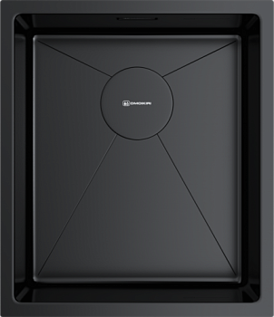 Фото товара: Omoikiri Taki 38-U/IF-GB, мойка, нержавеющая сталь/графит