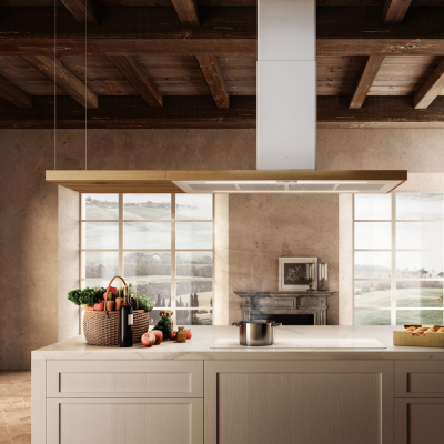 Детальное фото товара: ELICA BIO ISLAND WH/A/120 ROVERE