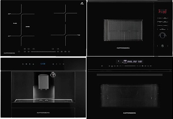 Фото товара: KUPPERSBERG ICS 612 + KMW 694 + HMW 650 BL + KCM 182 BLACK