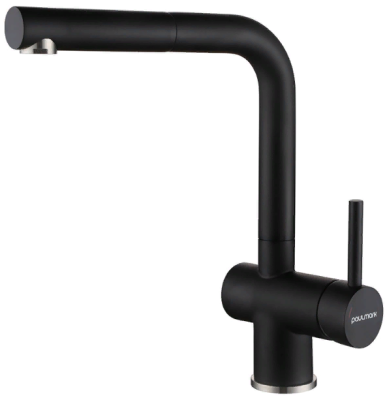 Детальное фото товара: Paulmark DOSSE, смеситель, антрацит