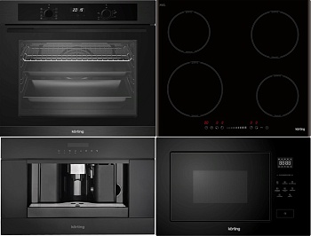 Фото товара: KORTING HI 64540 B + OKB 691 CSXN + KMI 827 GN + KCM 9200 BG