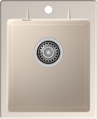 GranFest URBAN 240, мойка, гранит, белый