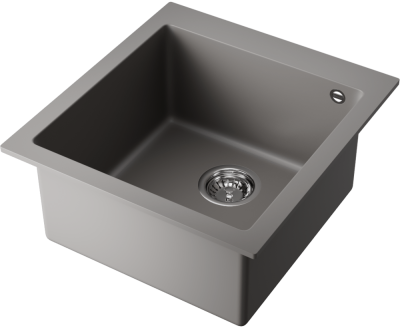 Детальное фото товара: Omoikiri Bosen 47A-GR, мойка, керамика, leningrad grey
