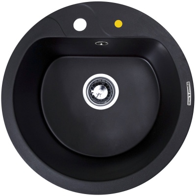 Zigmund & Shtain KREIS 505F, мойка, черный базальт  