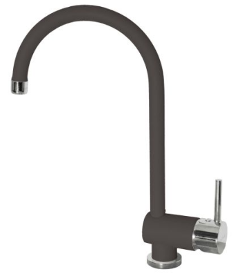 ALVEUS ARC 110 CARBONE - G91, смеситель, гранит, карбон