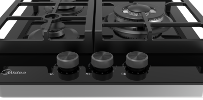 Детальное фото товара: Midea MG449TGB газовая поверхность