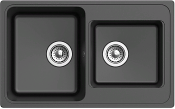 Фото товара: Ewigstein Elegant E- 80D, мойка, гранит, черный