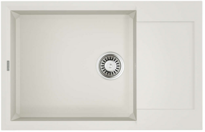 Детальное фото товара: Omoikiri Sakaime 78-LB-WH, мойка, гранит, белый