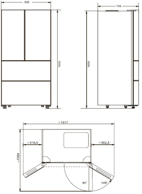 Детальное фото товара: Kuppersberg RFFI 184 X