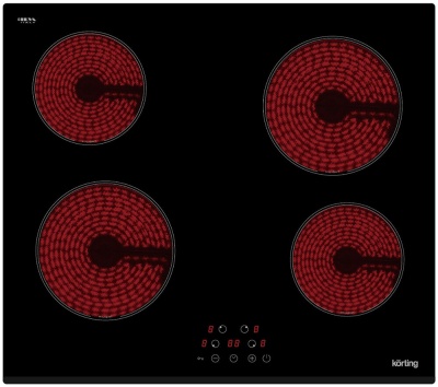 Детальное фото товара: Korting HK 60044 B стеклокерамическая поверхность