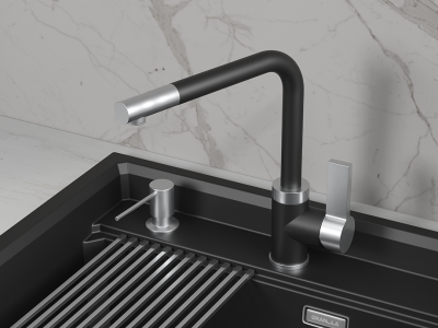 Детальное фото товара: GRANULA 5504 смеситель, гранит, турмалин