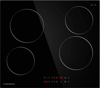 Фото товара: Maunfeld CVCE594BK стеклокерамическая поверхность