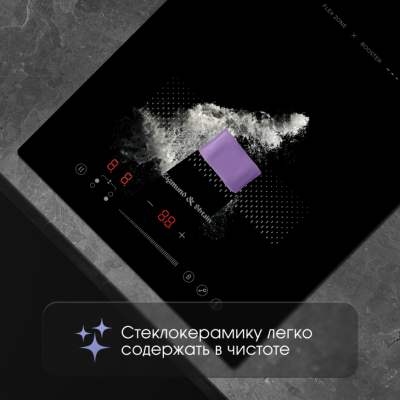 Детальное фото товара: Zigmund & Shtain CI 61.3 B индукционная поверхность