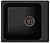 Фото товара: LEX Balaton 420 Black, мойка, гранит