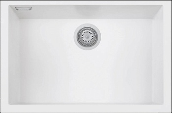 Фото товара: Rivelato STRIA SR-6963 bianco latte, мойка, гранит, белый