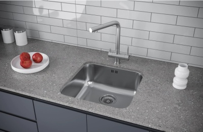 Детальное фото товара: KUCHENSTERN RUND 45, мойка, нержавеющая сталь