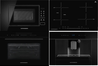 Детальное фото товара: KUPPERSBERG ICS 612 + HK 616 BLACK + HMW 620 B + KCM 182 BLACK