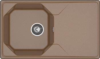 Фото товара: GranFest UNIQUE GF-U-840L, мойка, мрамор, терракот