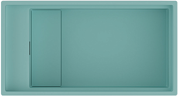 Фото товара: Omoikiri Kinaru Pro 86-U/I, мойка, керамика, azur blue